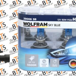 12 VOLT .. HB4 80 WATT BEYAZ IŞIK 5500K AMPUL .. TAKIM
