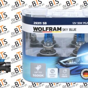 12 VOLT .. H11 55 WATT BEYAZ IŞIK 5500K AMPUL .. TAKIM