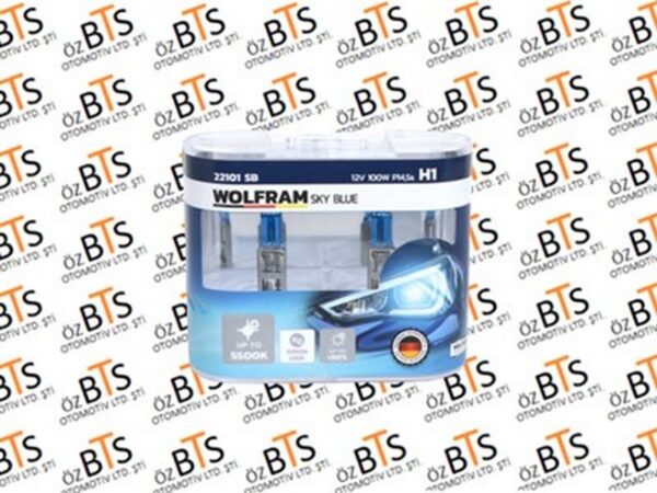 12 VOLT .. H1 100 WATT BEYAZ IŞIK 5500K AMPUL .. TAKIM