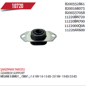 ŞANZUMAN TAKOZU .. MEGANE II - CLIO III - MODUS - MICRA - NOTE - TIIDA - NV200 )