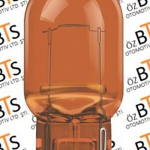 12 VOLT .. T20 21 WATT BÜYÜK DİPSİZ SARI .. AMPUL
